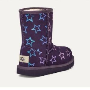 UGG Purple Boots with Star Design